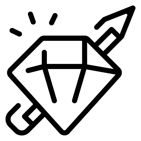 Corporate Design BW Icon Umsetzung